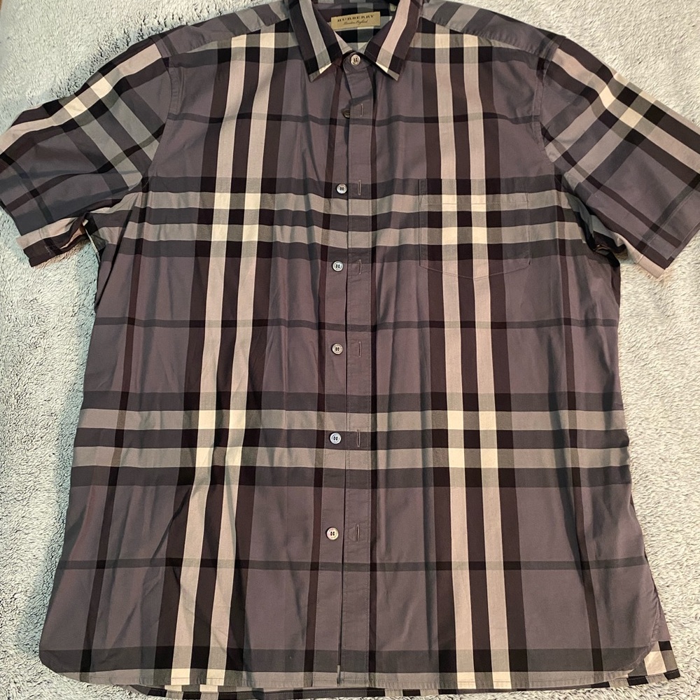 Mens Burberry button up